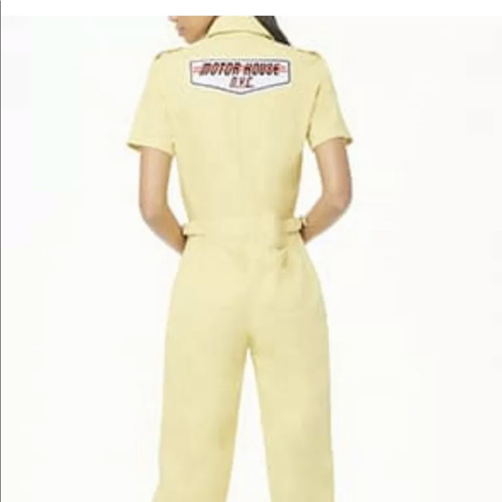 Patch Graphic Utility Jumpsuit Forever 21 NYC